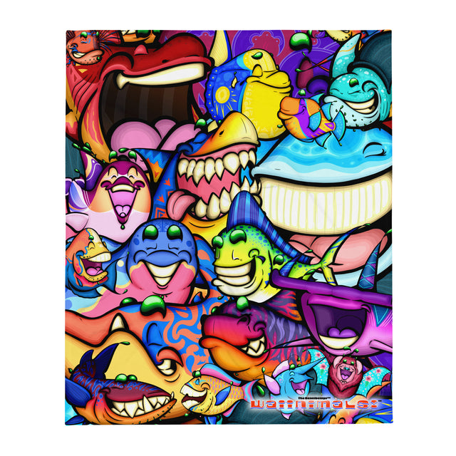 The Beanibeings: Waiinimals! Lightweight Throw
