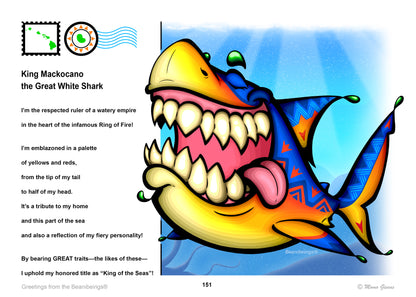 King Mackocano the Great White Shark Premium Plush
