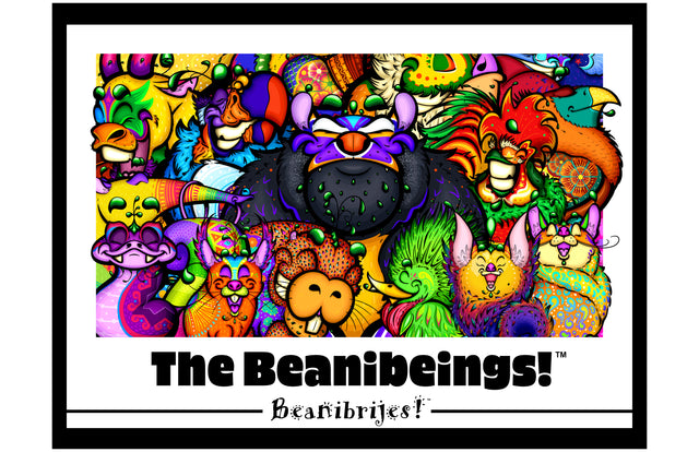 The Beanibeings: Beanibrijes! Collage Poster