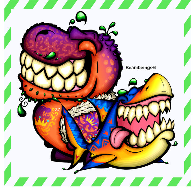 Best Buddy PREORDER Bundle – King TyReignosaurius and King Mackocano
