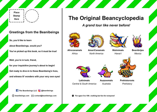 Greetings from the Beanibeings Picture Book | A Grand Tour Like Never Before!