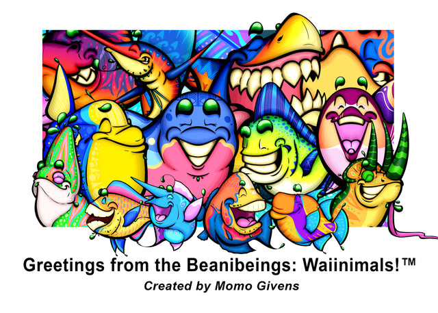 Greetings from the Beanibeings: Waiinimals! – Hawaiian Wildlife Picture Book